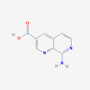 8-Amino-1,7-naphthyridine-3-carboxylic acid