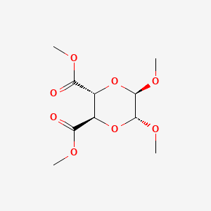 2,3-dimethyl (2R,3R,5R,6R)-5,6-dimethoxy-1,4-dioxane-2,3-dicarboxylate