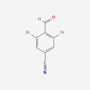 3,5-Dibromo-4-formylbenzonitrile