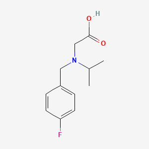 [(4-Fluoro-benzyl)-isopropyl-amino]-acetic acid