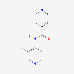 4-Pyridinecarboxamide, N-(3-fluoro-4-pyridinyl)-