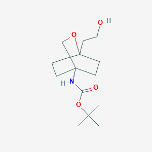 tert-Butyl (1-(2-hydroxyethyl)-2-oxabicyclo[2.2.2]octan-4-yl)carbamate