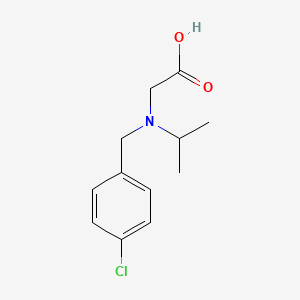 [(4-Chloro-benzyl)-isopropyl-amino]-acetic acid