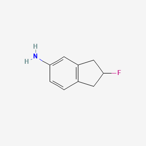 2-Fluoro-2,3-dihydro-1H-inden-5-amine