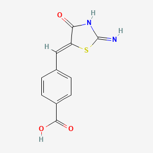 4-(2-Amino-4-oxo-4H-thiazol-5-ylidenemethyl)-benzoic acid