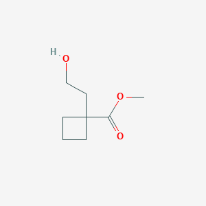 Methyl 1-(2-hydroxyethyl)cyclobutane-1-carboxylate