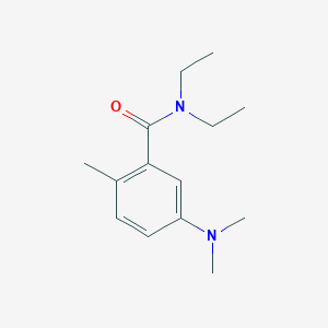 5-(dimethylamino)-N,N-diethyl-2-methylbenzamide