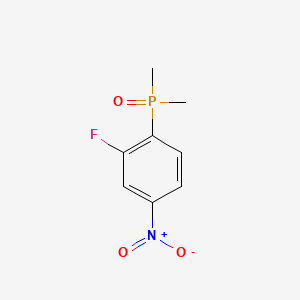 1-(Dimethylphosphoryl)-2-fluoro-4-nitrobenzene