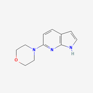 4-(1H-Pyrrolo[2,3-B]pyridin-6-YL)morpholine