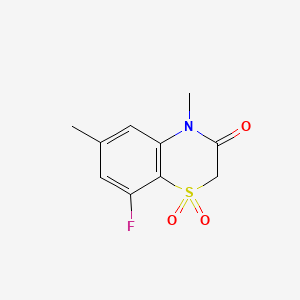 8-fluoro-4,6-dimethyl-3,4-dihydro-2H-1