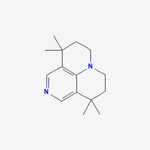 4,4,10,10-Tetramethyl-5,6,9,10-tetrahydro-4H,8H-pyrido[3,2,1-ij][1,6]naphthyridine