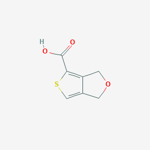 molecular formula C7H6O3S B11762430 1H,3H-Thieno[3,4-c]furan-4-carboxylic acid 