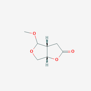 (3aR,6aS)-4-methoxy-hexahydrofuro[3,4-b]furan-2-one