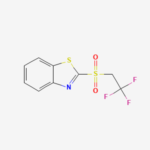 2-((2,2,2-Trifluoroethyl)sulfonyl)benzo[d]thiazole