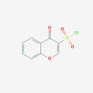 4-Oxo-4H-1-benzopyran-3-sulfonyl chloride