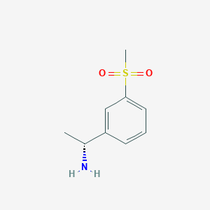 (1R)-1-(3-methanesulfonylphenyl)ethan-1-amine