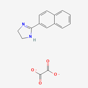 2-(naphthalen-2-yl)-4,5-dihydro-1H-imidazole oxalate