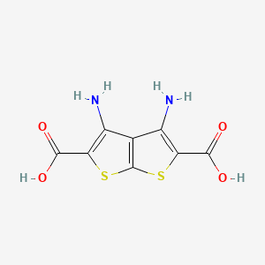 3,4-Diaminothieno[2,3-b]thiophene-2,5-dicarboxylic acid