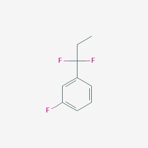 1-(1,1-Difluoropropyl)-3-fluorobenzene