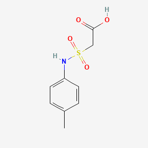 2-(N-(p-tolyl)sulfamoyl)acetic acid