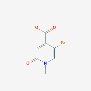 Methyl 5-bromo-1-methyl-2-oxo-1,2-dihydropyridine-4-carboxylate