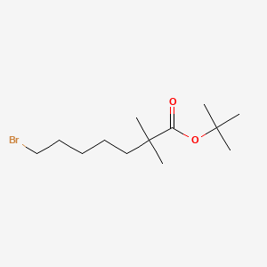 Tert-butyl 7-bromo-2,2-dimethylheptanoate