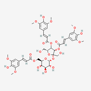 molecular formula C20H20ClNO3 B1176319 (3,4-Disinapoyl)fructofuranosyl-(6-sinapoyl)glucopyranoside CAS No. 145631-61-4