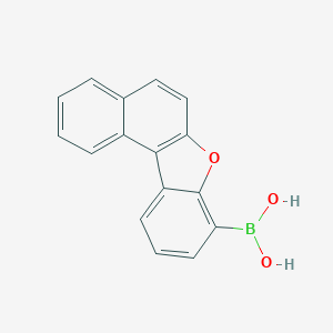 molecular formula C16H11BO3 B11763203 Naphtho[2,1-b]benzofuran-8-ylboronic acid 