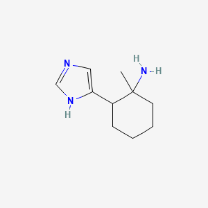 2-(1H-Imidazol-5-yl)-1-methylcyclohexanamine