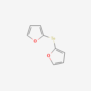 molecular formula C8H6O2Te B11763345 Di(furan-2-yl)tellane CAS No. 89019-01-2