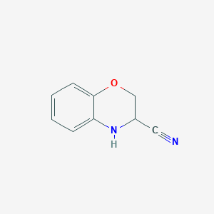 3,4-Dihydro-2H-benzo[b][1,4]oxazine-3-carbonitrile