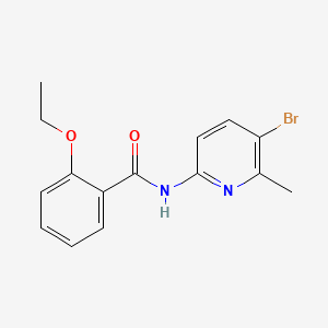 molecular formula C15H15BrN2O2 B1176339 N-(5-bromo-6-methylpyridin-2-yl)-2-ethoxybenzamide 