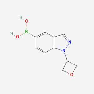 [1-(Oxetan-3-yl)-1H-indazol-5-yl]boronic acid