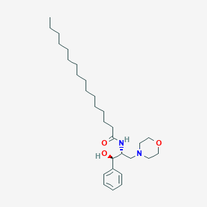 B117640 (1R,2R)-1-phenyl-2-palmitoylamino-3-morpholino-1-propanol CAS No. 149022-18-4