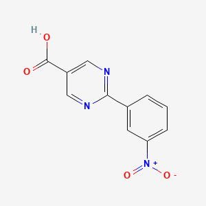 2-(3-nitrophenyl)pyrimidine-5-carboxylic Acid