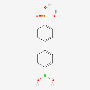 (4'-Borono-[1,1'-biphenyl]-4-yl)phosphonic acid