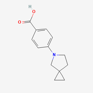 4-(5-Azaspiro[2.4]heptan-5-yl)benzoic acid