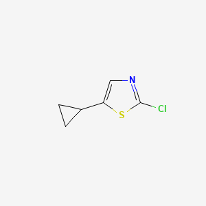 2-Chloro-5-cyclopropylthiazole