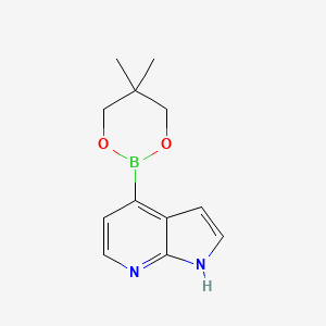 4-(5,5-dimethyl-1,3,2-dioxaborinan-2-yl)-1H-pyrrolo[2,3-b]pyridine