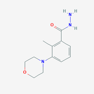 2-Methyl-3-morpholinobenzohydrazide