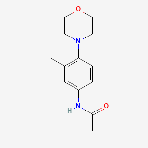 N-[3-methyl-4-(4-morpholinyl)phenyl]acetamide
