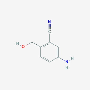 5-Amino-2-(hydroxymethyl)benzonitrile