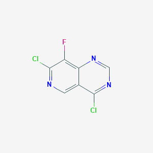 4,7-Dichloro-8-fluoropyrido[4,3-D]pyrimidine