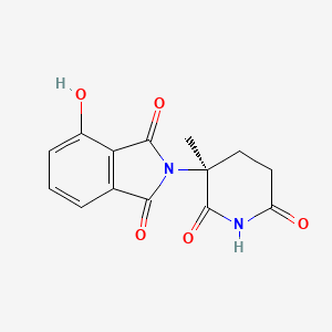 (S)-4-Hydroxy-2-(3-methyl-2,6-dioxopiperidin-3-yl)isoindoline-1,3-dione