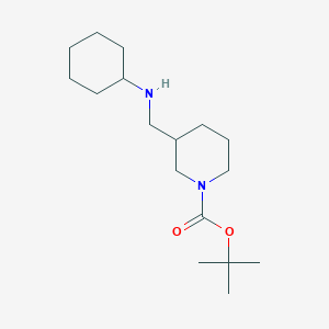 tert-Butyl 3-((cyclohexylamino)methyl)piperidine-1-carboxylate