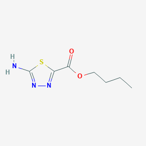 Butyl 5-amino-1,3,4-thiadiazole-2-carboxylate