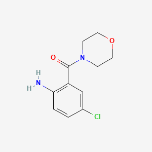 (2-Amino-5-chlorophenyl)(morpholino)methanone