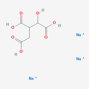 molecular formula C6H8Na3O7 B11764904 1-Hydroxypropane-1,2,3-tricarboxylic acid trisodium 