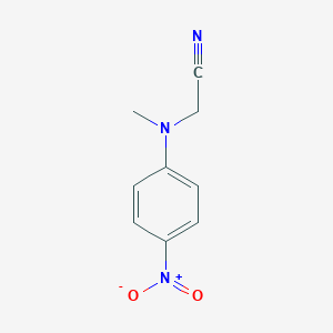 molecular formula C9H9N3O2 B011765 N-Cyanomethyl-N-methyl-4-nitroaniline CAS No. 107023-66-5