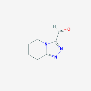 5,6,7,8-Tetrahydro-[1,2,4]triazolo[4,3-A]pyridine-3-carbaldehyde